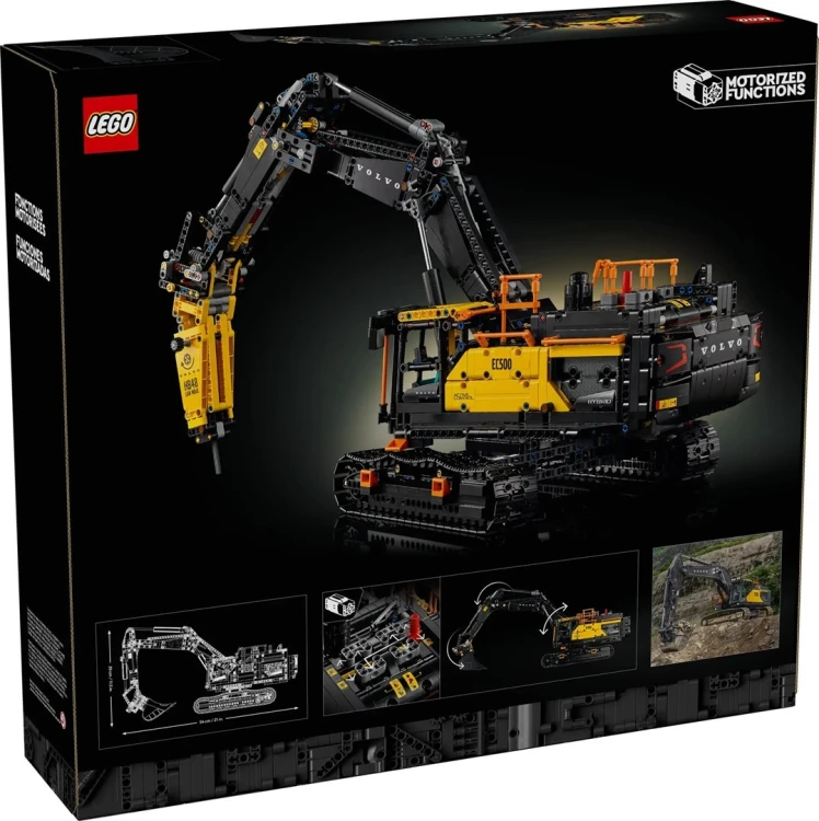 LEGO Technic 42215 - Koparka Volvo EC500 Hybrid