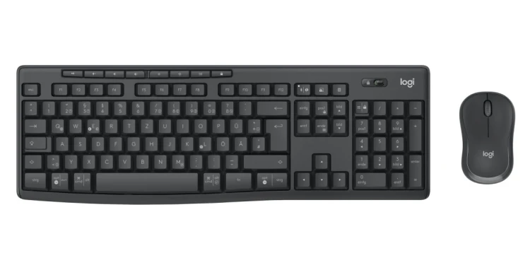 Zestaw klawiatura + mysz Logitech MK370 DE
