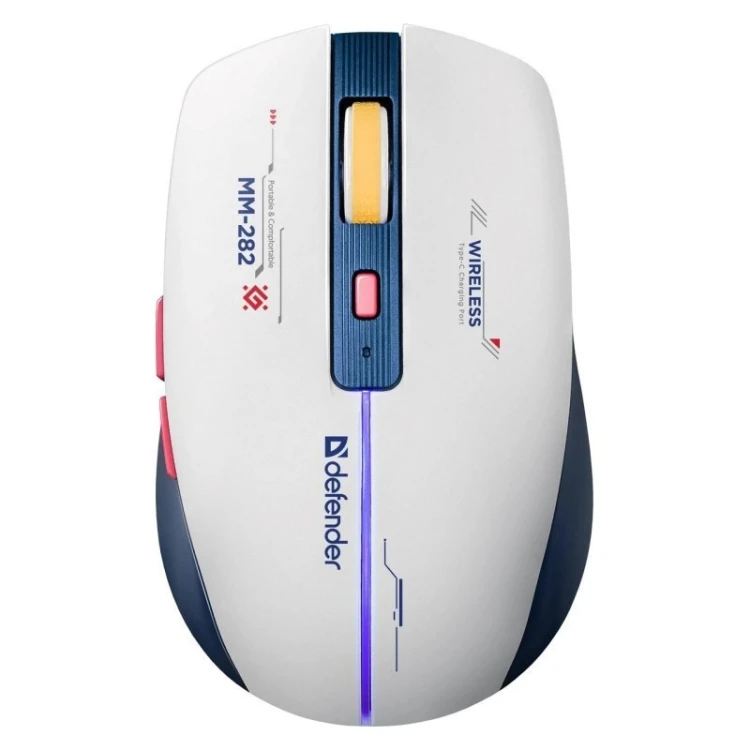 DEFENDER MYSZ BEZPRZEWODOWA DILA MM-282 RF 1800DPI 6P AKUMULATOROWA 52282