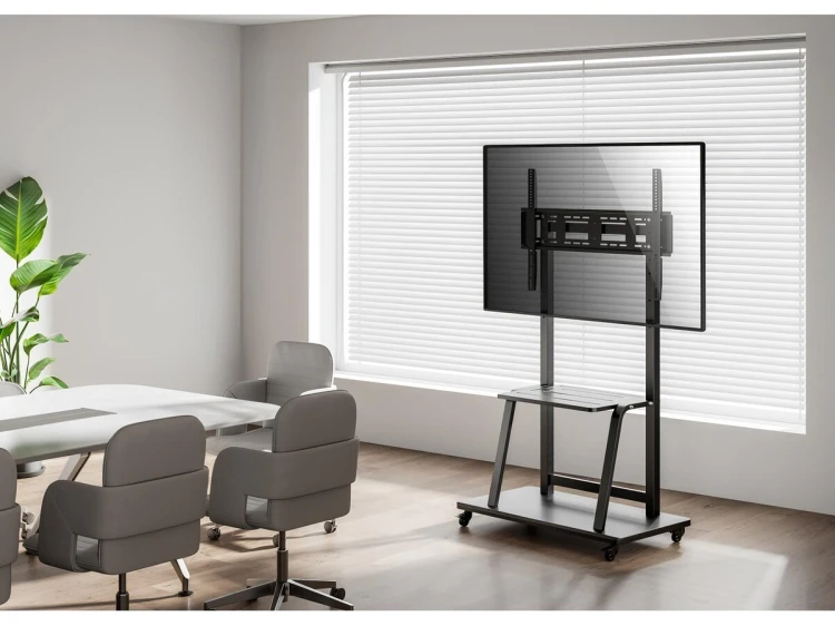 MOBILNY STOJAK+UCHWYT DO TV 37-100" 150KG S-13 ART Vesa 800x600 HEAVY DUTY