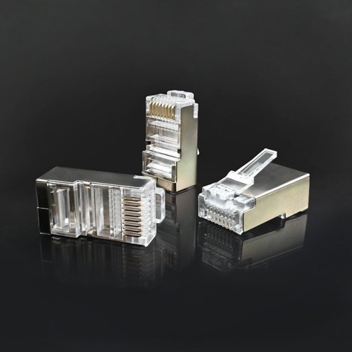QOLTEC WTYK ZŁĄCZE MODULARNE RJ45 | CAT6 | FTP | 100SZT