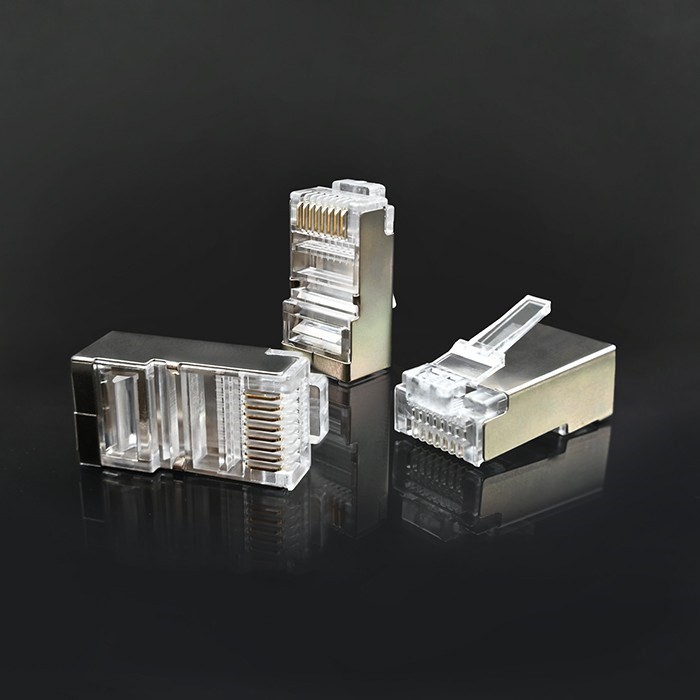 QOLTEC WTYK ZŁĄCZE MODULARNE RJ45 | CAT6 | FTP | 100SZT