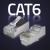 QOLTEC WTYK ZŁĄCZE MODULARNE RJ45 | CAT6 | FTP | 100SZT