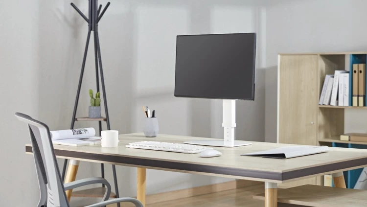 GEMBIRD STOJAK NA MONITOR Z REGULACJĄ WYSOKOŚCI 17"-32", DO 8KG