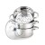 Garnek do gotowania na parze 3L, 20cm MR-2900-20 MAESTRO