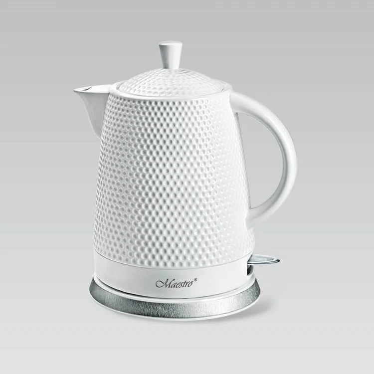 Czajnik elektryczny ceramiczny 1,5L 1500W MR-069-WHITE MAESTRO