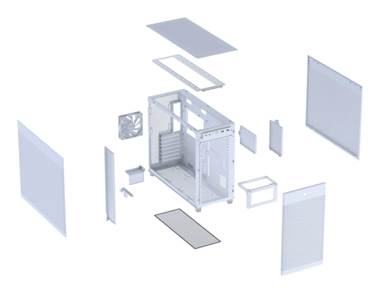 Obudowa Asus PRIME AP303 MESH WHITE