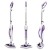 Polti Vaporetto SV440_Double Mop parowy 0,3 l 1500 W Fioletowy, Biały