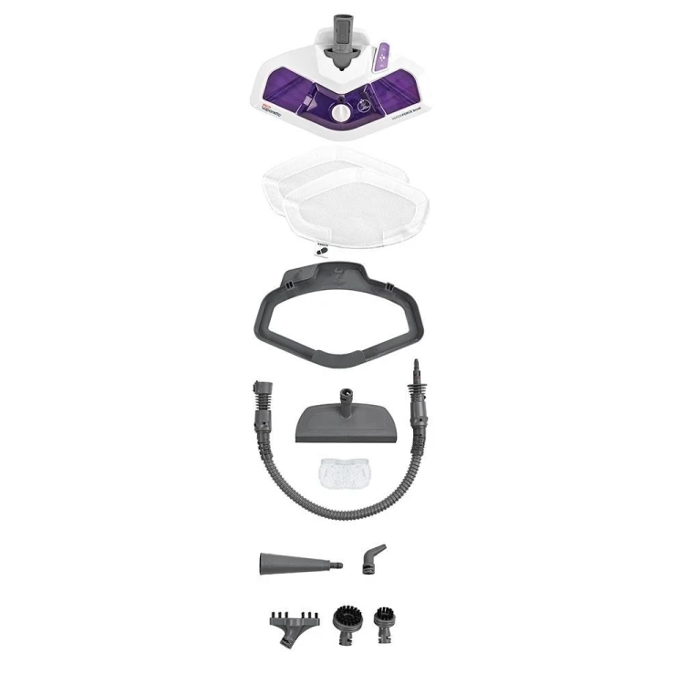 Polti Vaporetto SV440_Double Mop parowy 0,3 l 1500 W Fioletowy, Biały