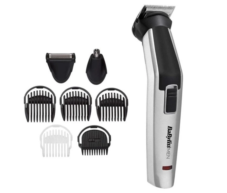 BaByliss 8-in-1 Titanium Srebrny, Czarny