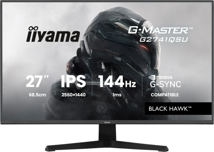 MONITOR IIYAMA LED IPS 27" G2741QSU-B1 Black Hawk 144Hz