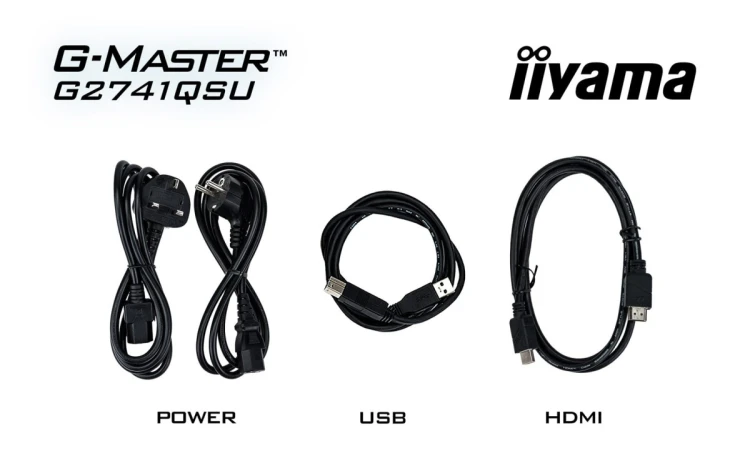 MONITOR IIYAMA LED IPS 27" G2741QSU-B1 Black Hawk 144Hz