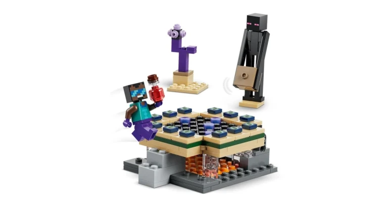 LEGO Minecraft 21584 - Podróż przez portal do Netheru i Kresu