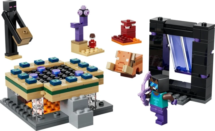LEGO Minecraft 21584 - Podróż przez portal do Netheru i Kresu