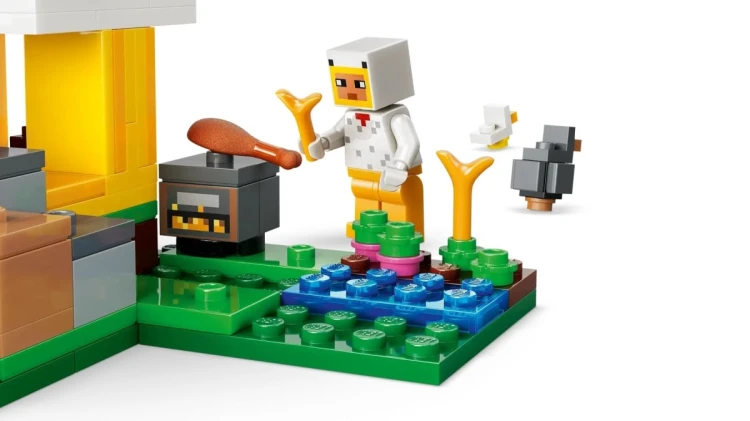 LEGO Minecraft 21585 - Farma kurczaków