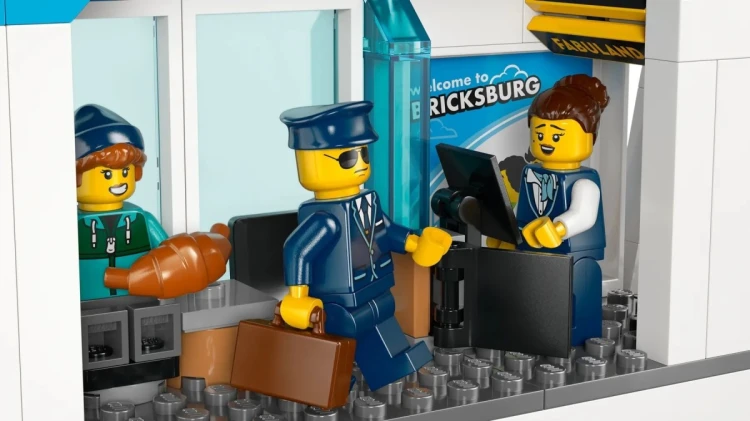 LEGO City 60502 - Lotnisko z samolotem