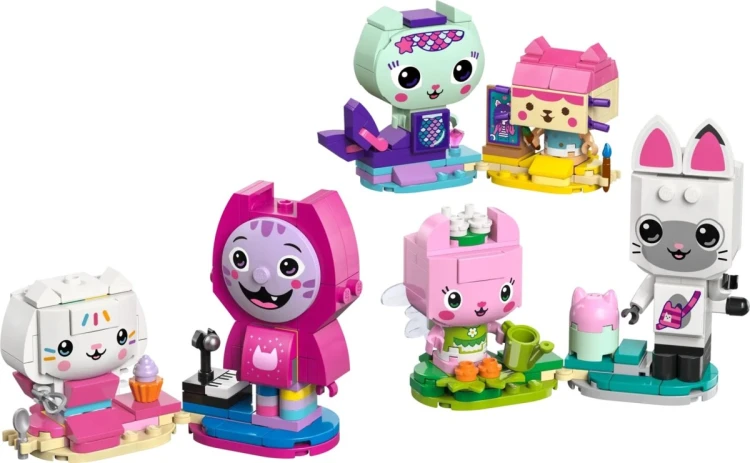LEGO Gabby's Dollhouse 11215 - Koci przyjaciele Gabby z klocków
