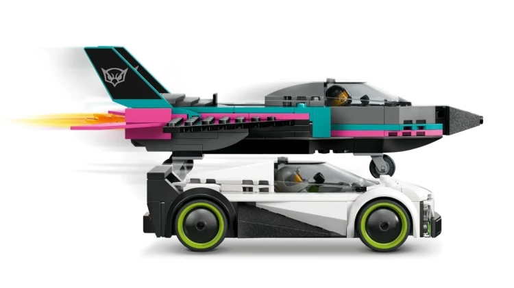 LEGO City 60489 - Odrzutowiec kontra samochód