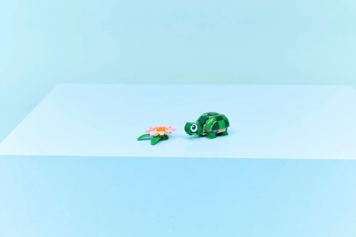 LEGO Creator 3w1 31377 - Żółw i kwiat lilii wodnej