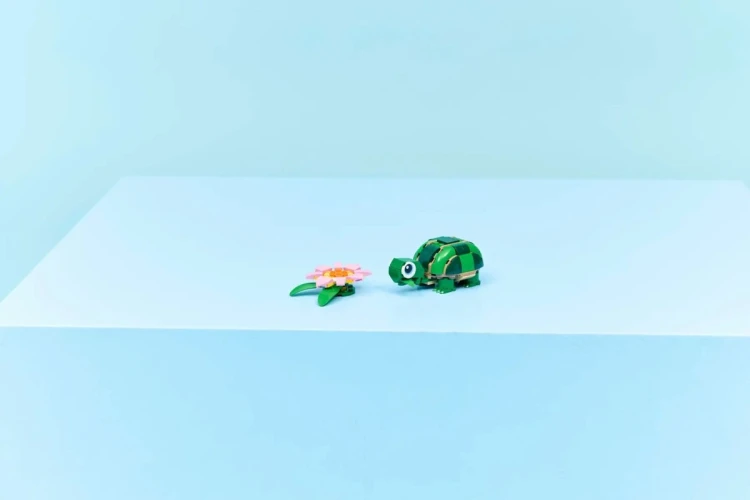 LEGO Creator 3w1 31377 - Żółw i kwiat lilii wodnej