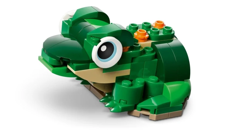 LEGO Creator 3w1 31377 - Żółw i kwiat lilii wodnej