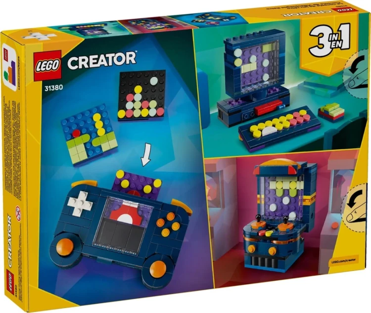 LEGO Creator 3w1 31380 - Konsola do gry retro