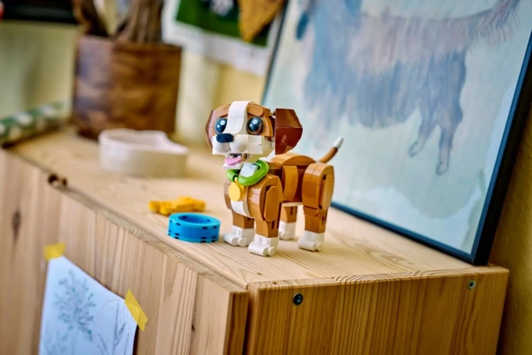 LEGO Creator 3w1 31382 - Urocze zwierzątka: Psotny szczeniaczek