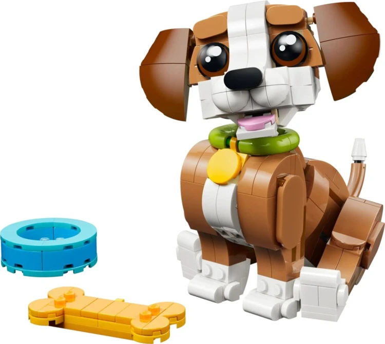 LEGO Creator 3w1 31382 - Urocze zwierzątka: Psotny szczeniaczek