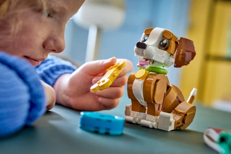 LEGO Creator 3w1 31382 - Urocze zwierzątka: Psotny szczeniaczek