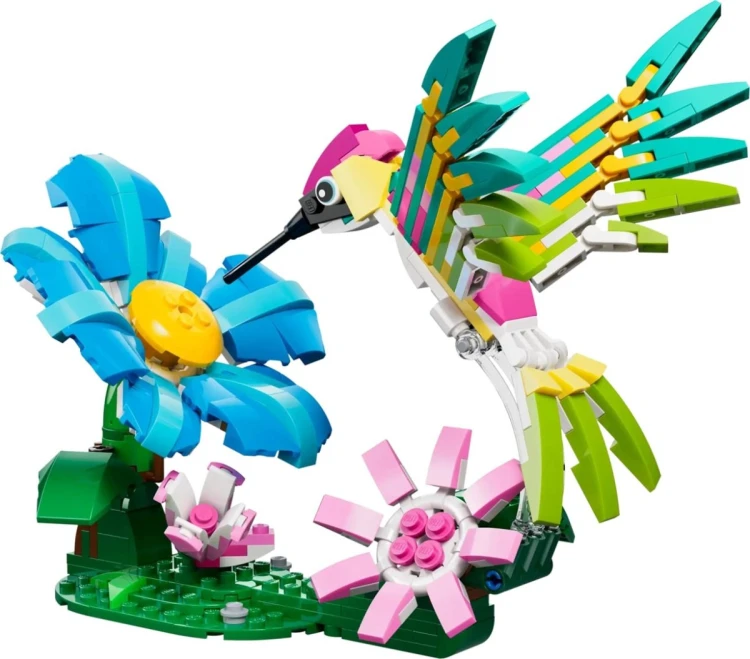 LEGO Creator 3w1 31384 - Dzikie zwierzęta: Kolorowy koliber