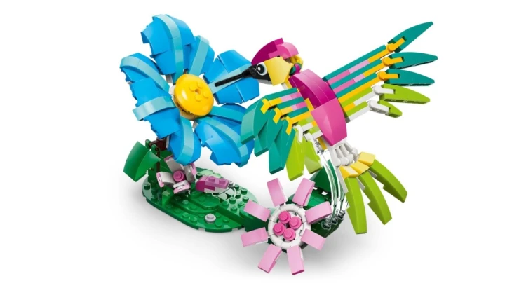 LEGO Creator 3w1 31384 - Dzikie zwierzęta: Kolorowy koliber