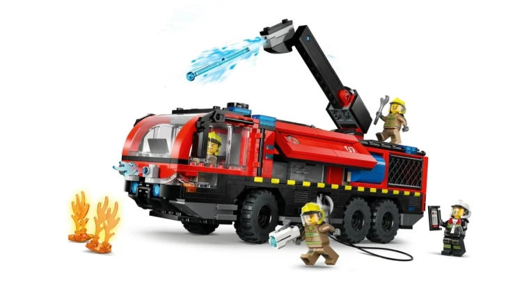 LEGO City 60499 - Lotniskowy wóz strażacki