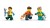 LEGO City 60505 - Zestaw z samolotem, ciężarówką serwisową i poduszkowcem
