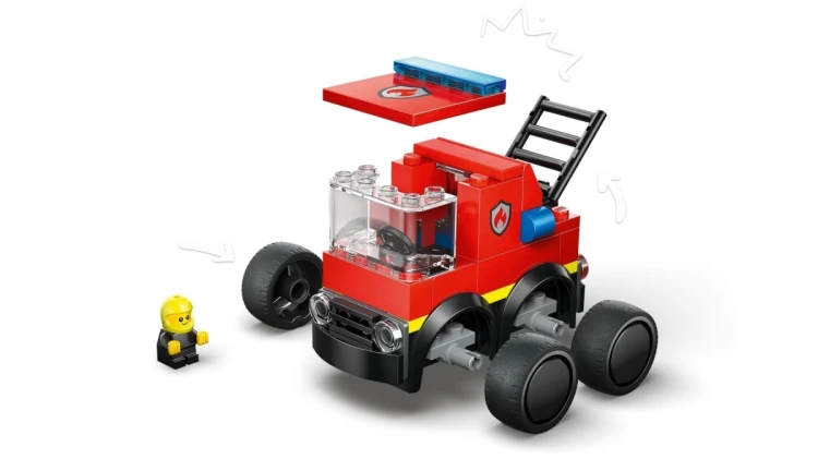 LEGO City 60482 - Pojazdy - Wóz strażacki