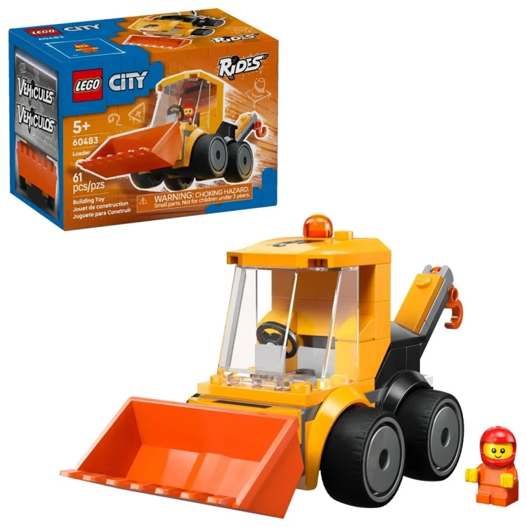LEGO City 60483 - Pojazdy - Ładowarka kołowa