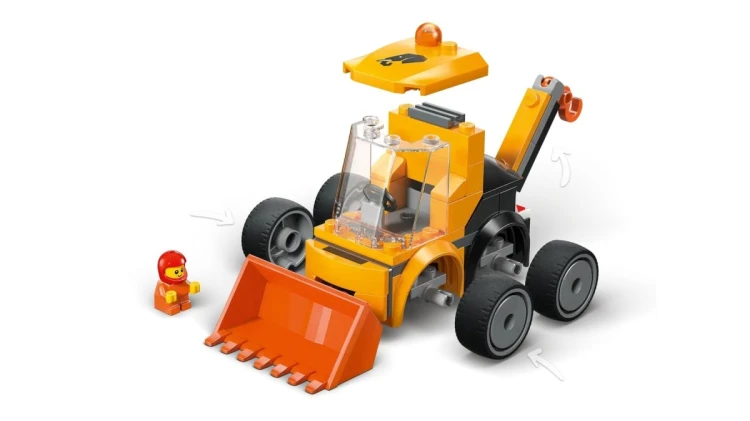 LEGO City 60483 - Pojazdy - Ładowarka kołowa