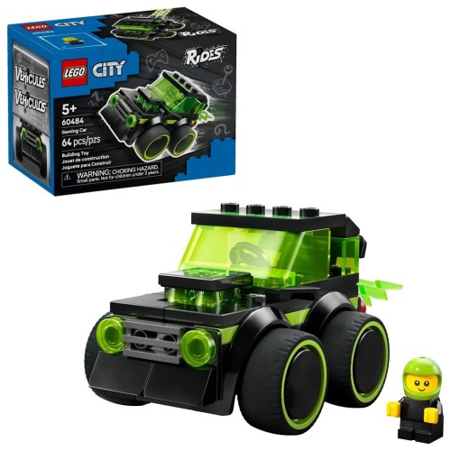 LEGO City 60484 - Pojazdy - Gamingowa wyścigówka