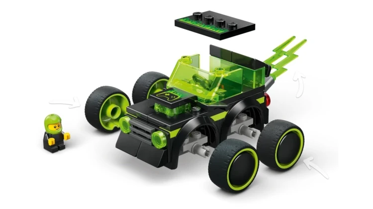 LEGO City 60484 - Pojazdy - Gamingowa wyścigówka