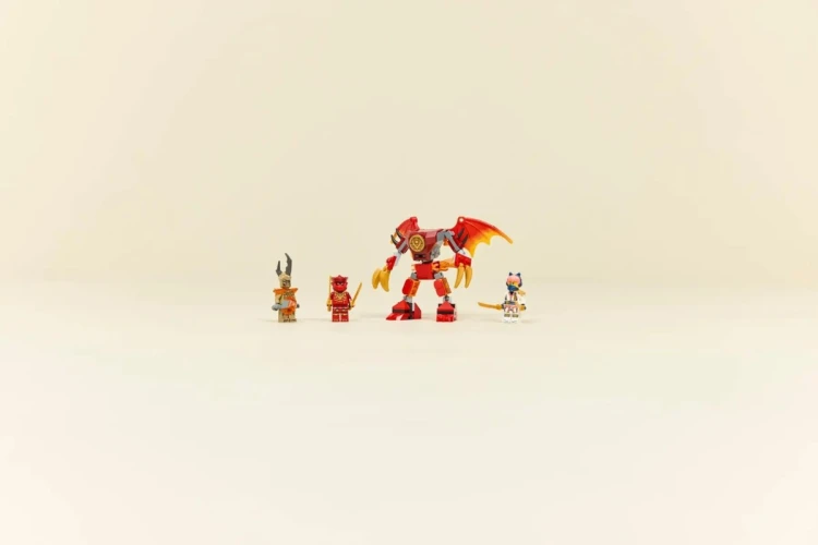 LEGO Ninjago 71851 - Smok-mech Kaia - zestaw bitewny