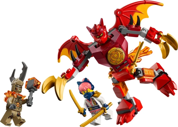 LEGO Ninjago 71851 - Smok-mech Kaia - zestaw bitewny