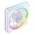 MODECOM VOLCANO LOOP 120 ARGB REVERSE FAN BIAŁY