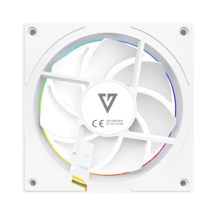 MODECOM VOLCANO LOOP 120 ARGB FAN BIAŁY