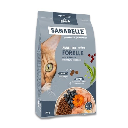 BOSCH Sanabelle Adult Pstrąg 2kg