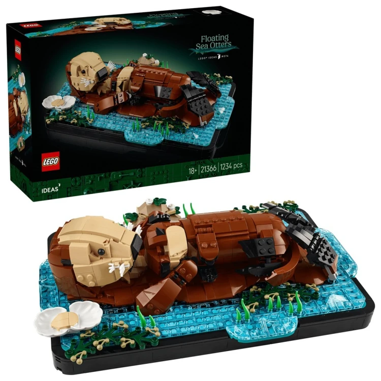 LEGO Ideas 21366 - Pływające wydry