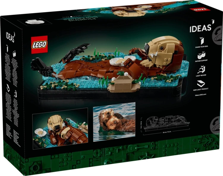 LEGO Ideas 21366 - Pływające wydry