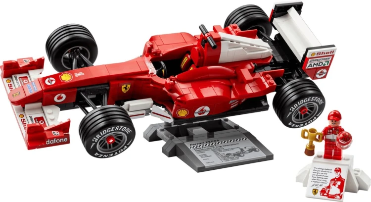 LEGO Icons 11375 - Ferrari F2004 i Michael Schumacher