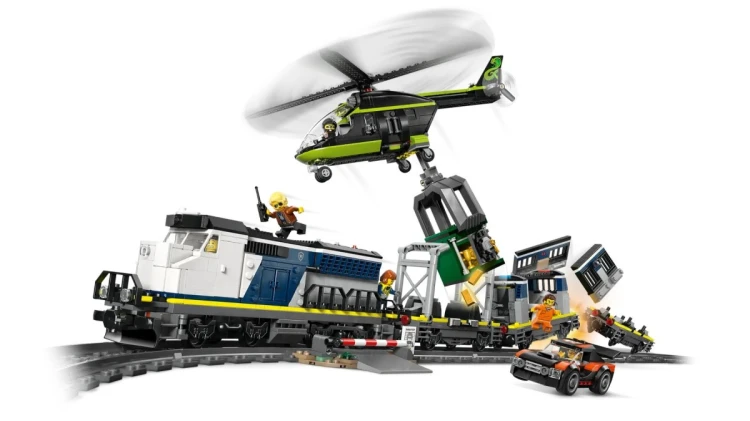 LEGO City 60508 - Napad na policyjny pociąg