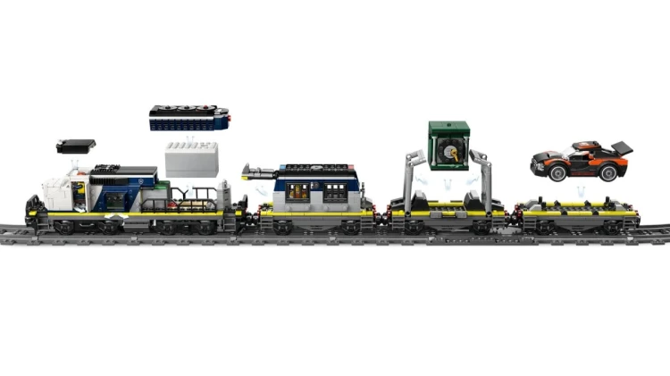 LEGO City 60508 - Napad na policyjny pociąg