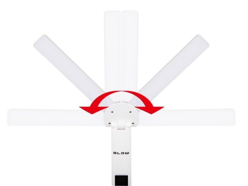 BLOW LAMPKA BIURKOWA LED LB-24 Z ZEGARKIEM