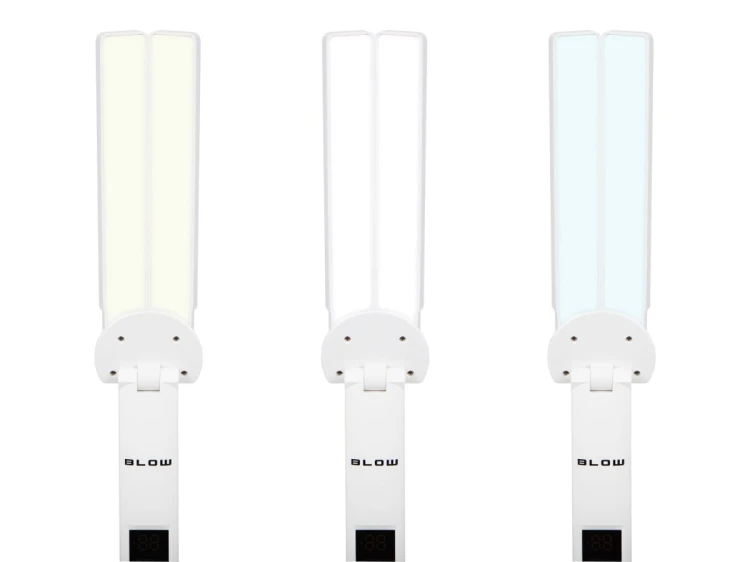 BLOW LAMPKA BIURKOWA LED LB-24 Z ZEGARKIEM